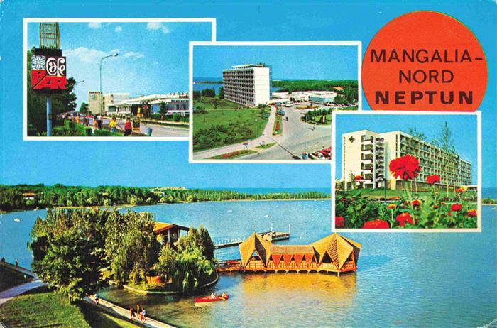 Mangalia Nord Neptun Teilansichten Fliegeraufnahme