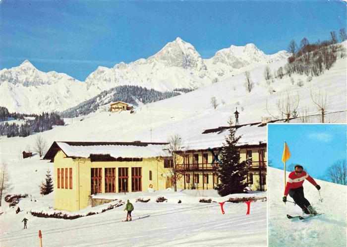 Hintermoos Maria Alm Steinernen Meer AT Bundessportschule Hintermoos Skilaeufer
