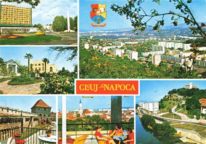 Cluj-Napoca Klausenburg Kolozsvar Hotel Napoca Gradina botanica Vedere panoramic