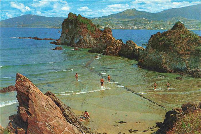 Lugo Galicia ES Playa de los Castelos