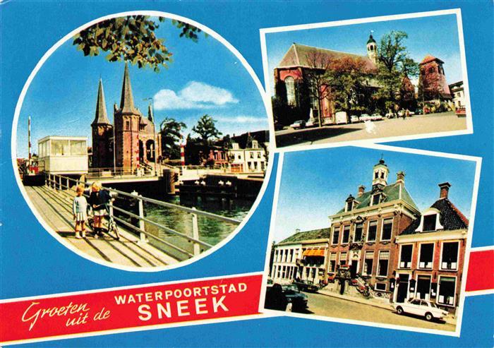 Sneek NL Kirchen Rathaus