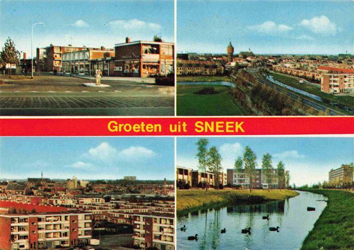 Sneek NL Orts und Teilansichten
