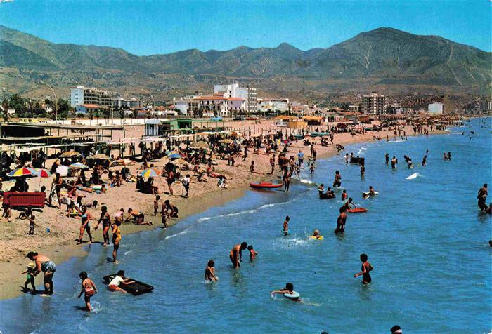 Fuengirola Costa del Sol ES Strandpartie