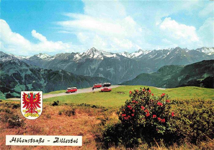 Zillertal Tirol AT Hoehenstrasse Panorama