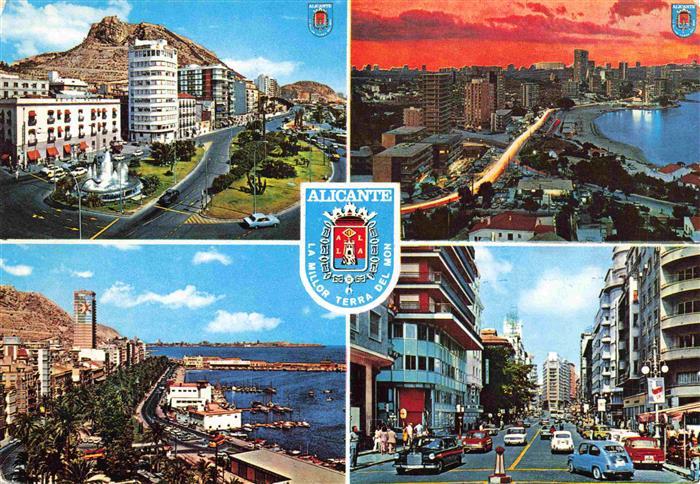 Alicante ES Teilansichten Panorama