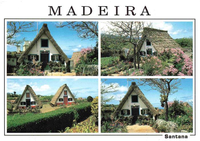 Santana Madeira PT Casas tipicas