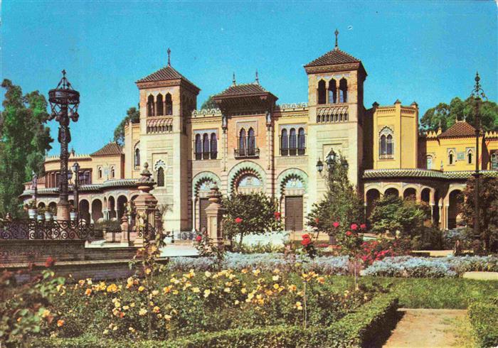 SEVILLA Andalucia ES Plaza de America Pabellon Mudejar