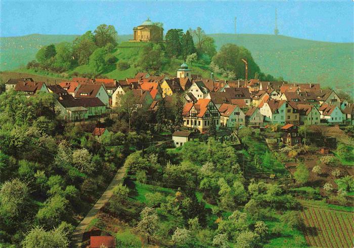 Rotenberg Stuttgart mit Grabkapelle auf dem Wuerttemberg