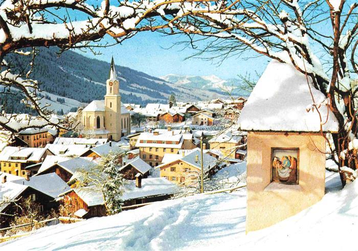 HINDELANG Oberallgaeu Ortsansicht Bildstock
