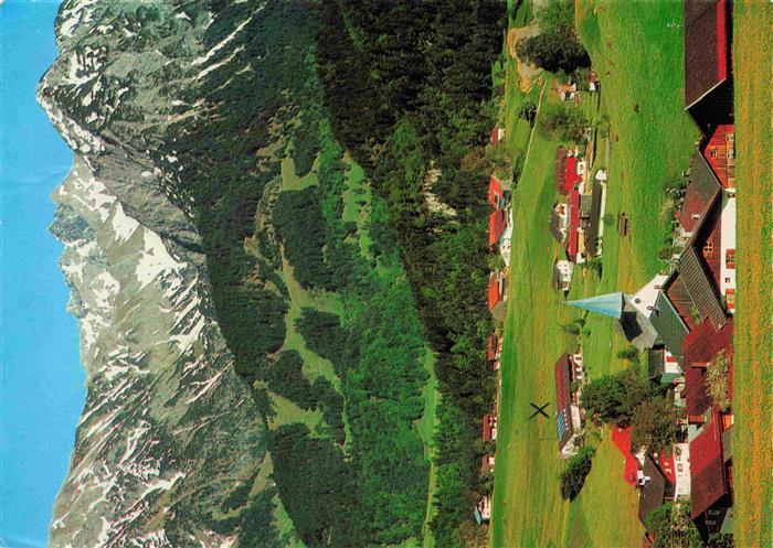 Obermaiselstein Fliegeraufnahme mit Nebelhorn und Rubihorn