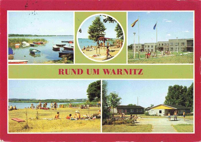 Warnitz Oberruckersee Intercampingplatz Blankenburg Ferienobjekt Badestelle am Q