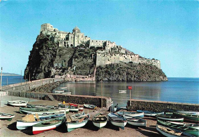 Ischia Porto IT Schloss der Aragonier