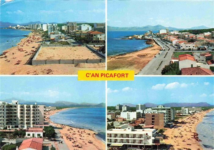 Can Picafort Mallorca ES Strandpartien