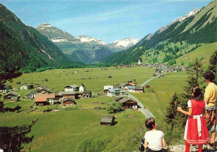 Holzgau Tirol AT mit OT Schoenau Lechtal