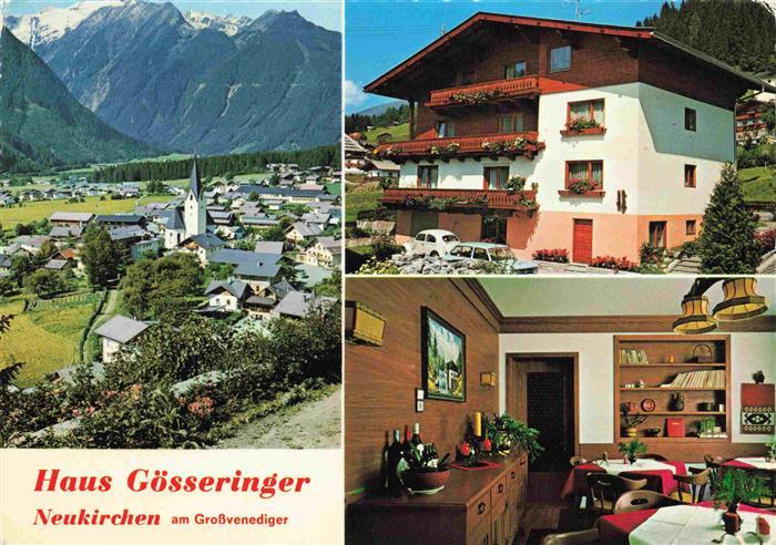 Neukirchen Grossvenediger AT Panorama Haus Goesseringer Gaststube
