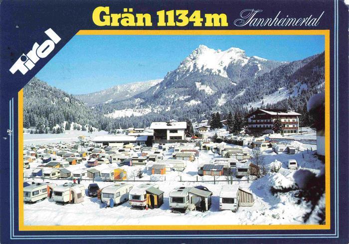 Graen Tannheimertal Tirol AT Ortsansicht