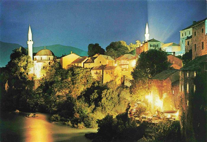 Mostar Moctap Bosnia and Herzegovina Altstadtpartie