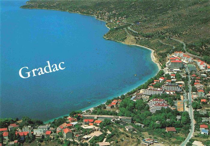 Gradac Croatia Fliegeraufnahme