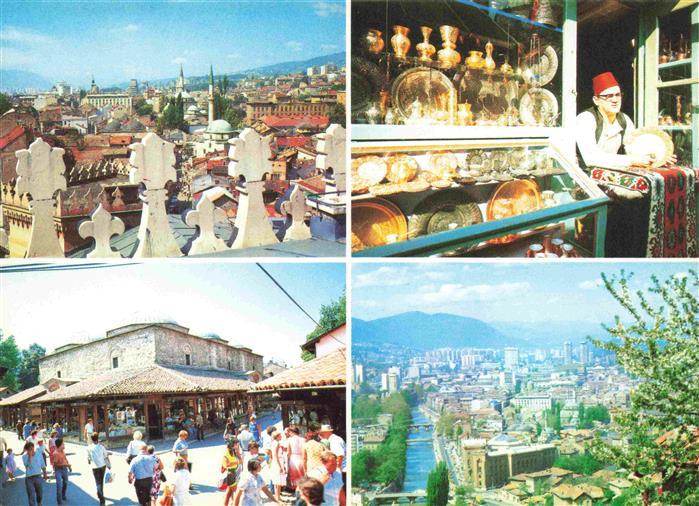 Sarajevo Bosnia-Herzegovina Ortsansichten Kraemerladen Ortspartie