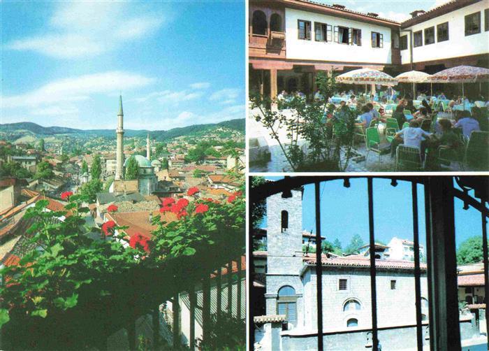 Sarajevo Bosnia-Herzegovina Panorama Terrasse Kirche