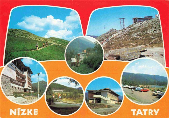 Nizke Tatry Slovakia Panorama Chopok Horsky Hotel Kosodrevina v pozadi Motel Tal
