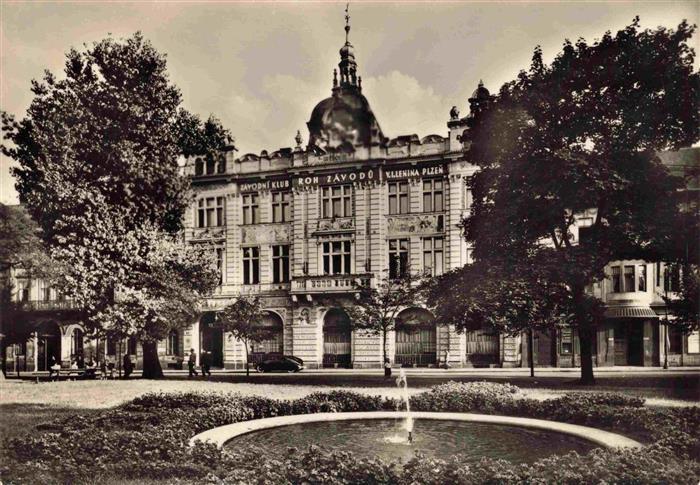 PLZEN Pilsen CZ zavodni klub ROH zivcdu VI Lenina