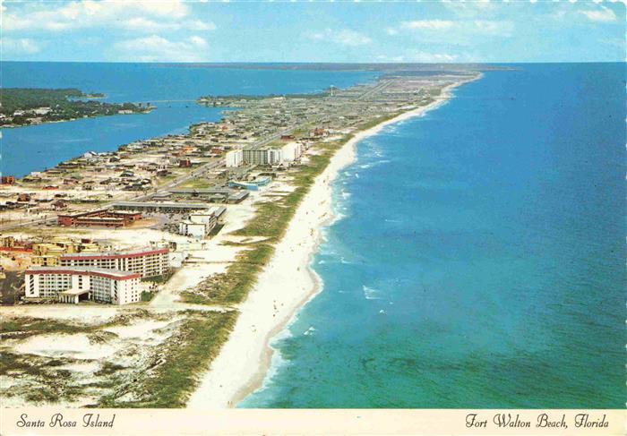 Santa Rosa California Fort Walton Beach Aerial view