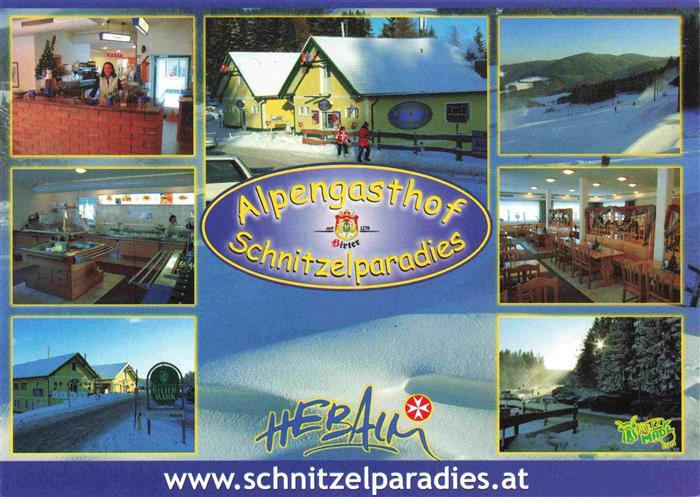 Preitenegg Alpengasthof Schnitzelparadies Teilansichten