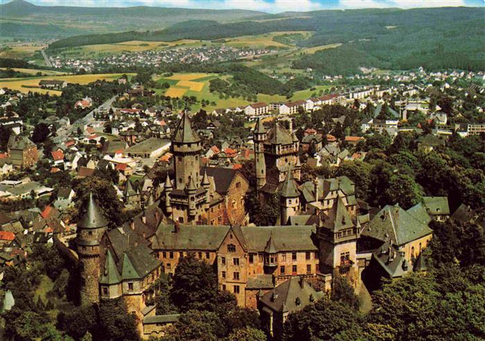 Braunfels Teilansicht mit Schloss