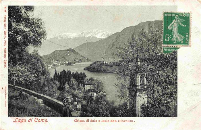 Lago di Como Chiesa di Sala e San Giovanni