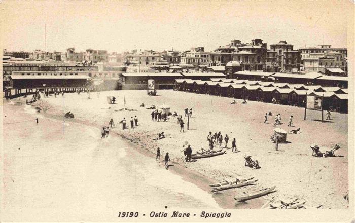 Ostia Lido di Roma IT Spiaggia