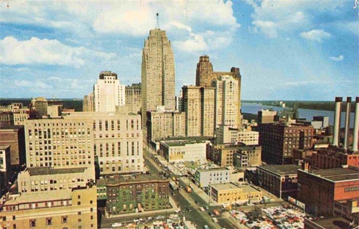 Detroit Michigan Fort Shelby Hotel The New Federal Building