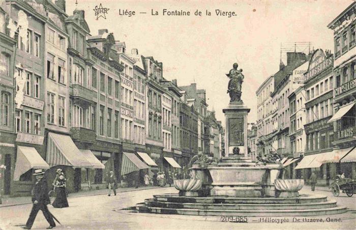 LIEGE Luettich Luik Belgie La Fontaine de la Vierge