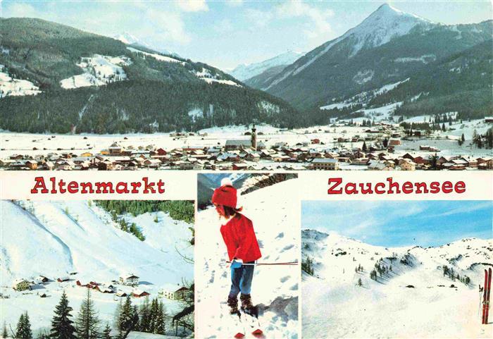 Altenmarkt Zauchensee AT Panorama Teilansichten