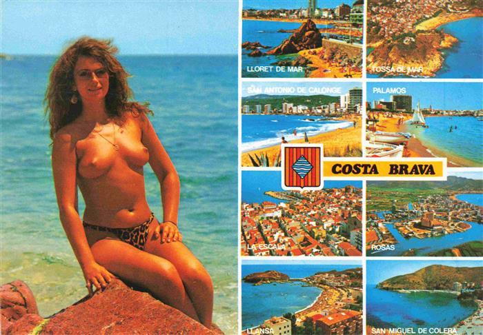 Costa Brava Espana Lloret de Mar Tossa de Mar Palamos Rosas La Escala Llansa San