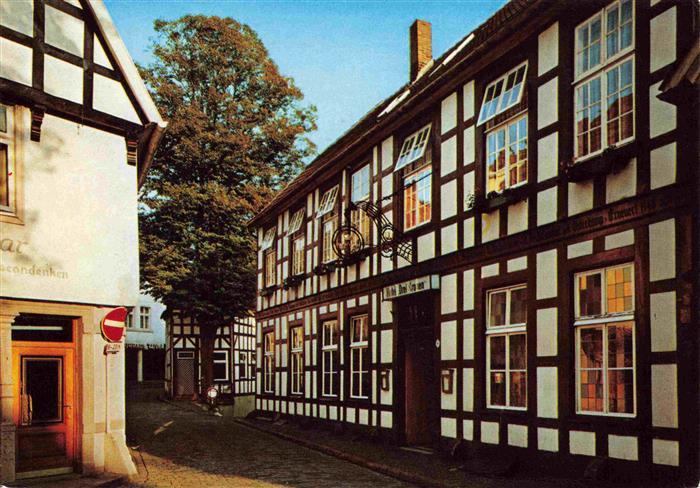 Tecklenburg Steinfurt NRW Fachwerkhaeuser