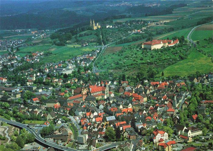 Ellwangen Jagst Fliegeraufnahme
