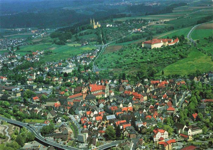 Ellwangen Jagst Fliegeraufnahme