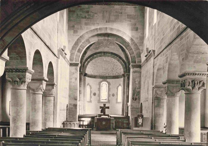 Faurndau Goeppingen BW Kirchenschiff mit Chor und Apsis