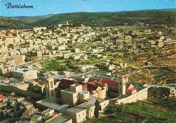 Bethlehem Yerushalayim Israel Fliegeraufnahme