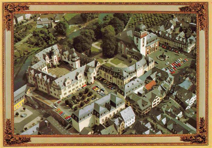Weilburg Schloss Fliegeraufnahme