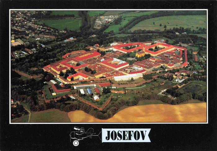Josefov Jaromer Josefstadt CZ Festung Fliegeraufnahme