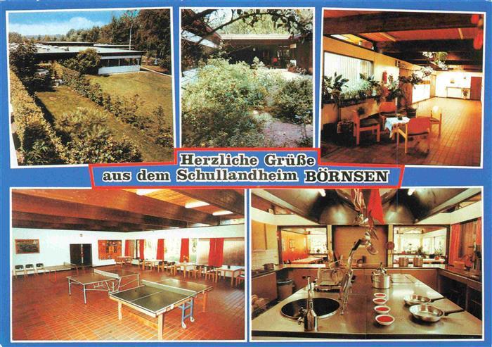 Boernsen Jugend und Schullandheim Boernsen Gastraum Kueche Tischtennis Park