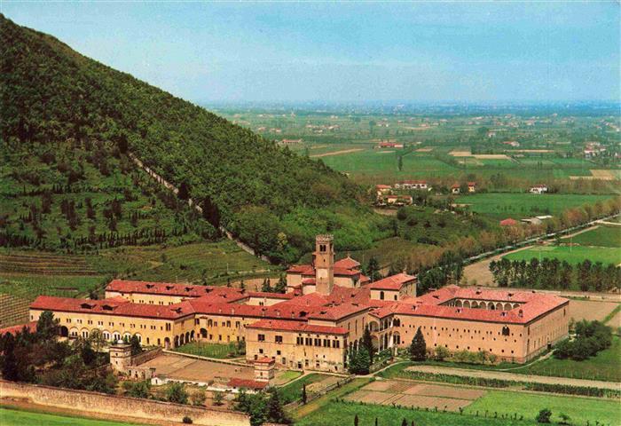 Badia di Praglia Padova Veneto IT Veduta generale da Sud-Est