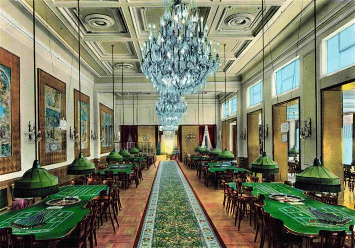 San Remo SANREMO Liguria IT Casino Municipale Interno sala gioco