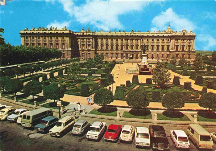 MADRID ES Plaza de Oriente Palacio Real