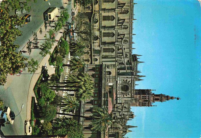 SEVILLA Andalucia ES Archivo de Indias y la Catdral