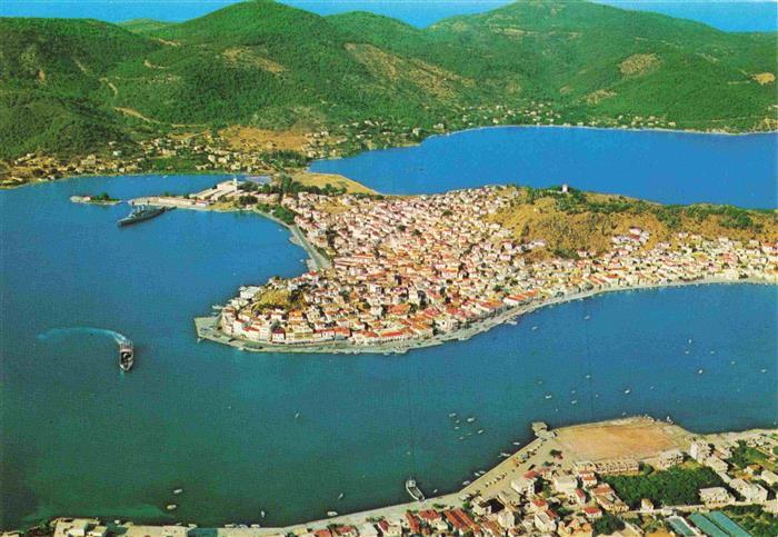 Poros Greece Fliegeraufnahme