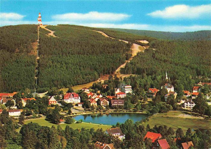 Hahnenklee-Bockswiese Harz Fliegeraufnahme