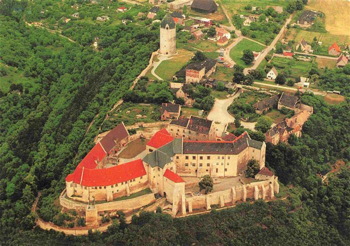 Freyburg Unstrut Schloss Neuenburg Fliegeraufnahme